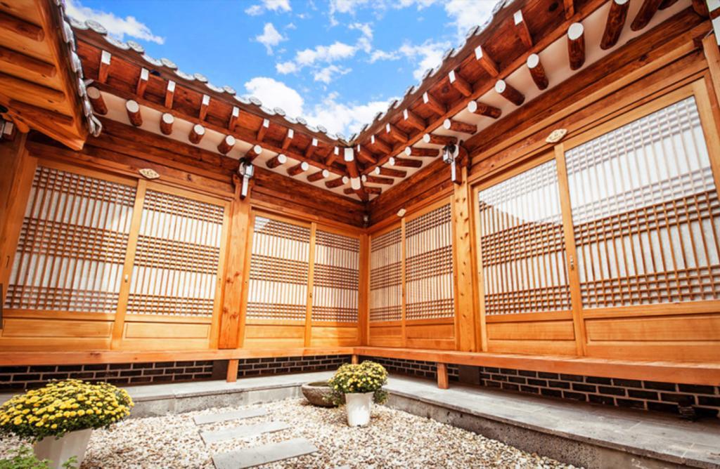 ג'אונג'ו Jeongga Hanok מראה חיצוני תמונה